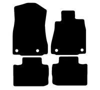 Lexus IS300H 2013 16 4 Piece Set Car Mats UK-Made Tailored Fit Carpet Floor Mats Full Coverage Compatible Accessory Black Trim