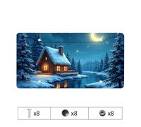 Lexus License Plate Frames Cozy Cabin By The River Under A Moonlit Sky License Plate License Plate Frames Black Audi License Plate Fram