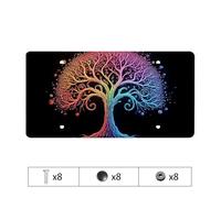 Lexus License Plate Frames Rainbow Tree Of Life: A Symbol Of Unity And Diversity License Plate Diamond License Plate Frame Girly License Plate Fr