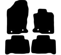 Lexus NX300H 2014+ Onwards 4 Piece Set Car Mats UK-Made Tailored Fit Carpet Floor Mats Full Coverage Compatible Accessory Grey Trim