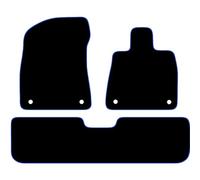 Lexus RX450h 2016 to 2021 5 seat Car Mats UK-Made Tailored Fit Carpet Floor Mats Full Coverage Compatible Accessory Blue Trim