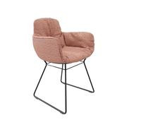 Leya chair armrest high Fabric Safire Freifrau Manufaktur - FREIFRAU LEYA