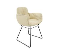 Leya chair armrest high Fabric Safire Freifrau Manufaktur - FREIFRAU LEYA