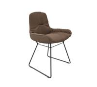 Leya chair low armrest leather Sahara Freifrau Manufaktur PREFERRED COMBINATION - FREIFRAU LEYA