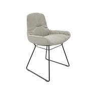 Leya chair low armrest leather Sahara Freifrau Manufaktur PREFERRED COMBINATION - FREIFRAU LEYA