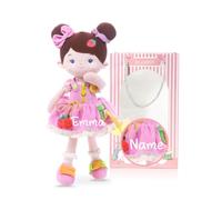 LeyaDoll Personalized Montessori Baby Doll, Learn Toy 2 Year Old Girl Gift