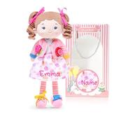 LeyaDoll Personalized Montessori Baby Doll, Learn Toy 2 Year Old Girl Gift