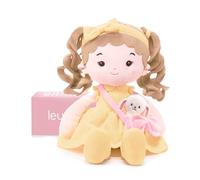 LeyaDoll Rag Doll with Bunny Plush 16", Baby toys for 1+ Year Old Girls Gift