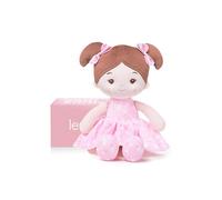 LeyaDoll Soft Baby Doll-12inch-Best Gift for Your Little One-FloraBelle(Pink)