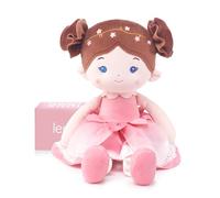 LeyaDoll Soft Baby Doll Toys (16''), My First Baby Rag Doll for 1 Year-Old Girl Birthday Gift, Christmas Plush Toys Gift for Toddler Kids Infants-Blossom-Fairy