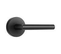 Leydebong 1 Pack Matte Black Closet Door Knobs, Handle Function Non-Locking Dummy Door Handles, Matte Black Individual Dummy Door Knob Single Side for Closets, French Double Doors Pantry