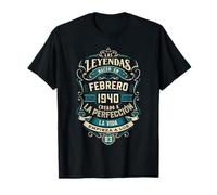 Leyendas 83 Cumpleanos 2023 Nacidos En Febrero De 1940 T-Shirt