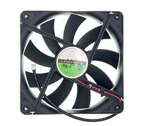 LEYEYDOJX New Computer Cooling Fan for Globe Fan RL4Z S1352512H, DC 12V 0.33A Size:135x135x25mm 2-Wire Chassis Power Cooling Fan
