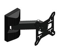LEYF TV Wall Mount - Swivelling/Tilting - Flat Screen Mount - for LED, LCD, OLED, 4K, Plasma - VESA up to 50 x 50, 100 x 100 - for TVs from 19 to 26 Inches (48 cm to 66 cm) Maximum 25 kg