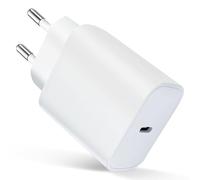 Leyf USB-C Charger 20W - Compact Fast Charging Adapter with 1 Port for Smartphones, Tablets and More - Ideal for Home, Office and Travel