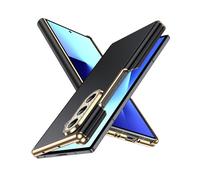 LeYi for Samsung Galaxy Z Fold 7 Case (Not include Front Cover), Slim Phone Cover Scratch-Resistant Protective for Samsung Galaxy Z Fold 7, Black