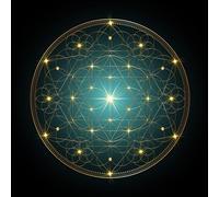 LEYILE Tarot Tablecloth Flower Table Cloth Table Cover for Tarot Readings Spill Proof & Resistant Kitchen Decors, 60x60cm