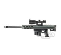 LeYiLeBrick Minifigure Firearm Barrett M82A1 Sniper Rifle BLACK