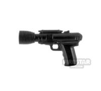LeYiLeBrick Minifigure Firearm SW DT 12 Heavy Blaster Pistol BLACK