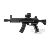 LeYiLeBrick Minifigure Firearm Type 1711 Submachine Gun BLACK