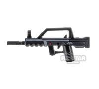 LeYiLeBrick Minifigure Firearm Type 95 Automatic Rifle BLACK