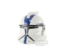 LeYiLeBrick Minifigure Headgear SW 501st Clone Trooper Helmet WHITE