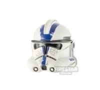 LeYiLeBrick Minifigure Headgear SW 501st Clone Trooper Helmet WHITE
