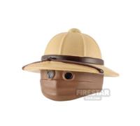 LeYiLeBrick Minifigure Headgear WWII German Desert Hat TAN