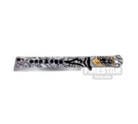LeYiLeBrick Minifigure Weapon Damascus Steel Street Knife MULTICOLOURED