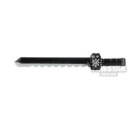 LeYiLeBrick Minifigure Weapon Fallout Power Armour Sword BLACK