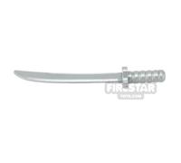 LeYiLeBrick Minifigure Weapon Katana Flower Guard SILVER