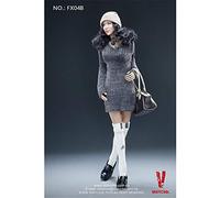 Leying 1/6 Scale Asian Female Head Sculpture and Rubberized Female Body Model Set