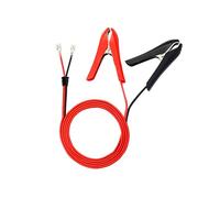 Leyisheng Battery Alligator Clip Extension Cable 1.8m 18AWG Heavy Duty Jumper Leads with Copper Clamps for Car/Motorcycle/ATV Battery Charging & Jump Starting (Red/Black)
