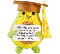 Leyiteng Graduation Gifts for Her Him Women Men Friends 2025, Inspirational Positive Avocado, Funny Emotional Support Congratulations Gifts, High School University Graduation Present