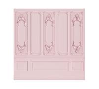 Leyiyi 10x10ft Light Pink Vintage Room Inside Backdrop European Frame Modern House French Castle Cementery Wall Retro Style Photo Background Cowboy Kids Birthday Portrait Studio Props Vinyl Wallpaper