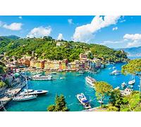 Leyiyi 10x8ft Photography Backdrop Amalfi Town Background Naples Mediterranean View Sourth Italian Campania Costle Village Mountain Vista Sea Water Dreamlike Wedding Photo Portrait Vinyl Studio Prop