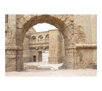 Leyiyi 9x6ft Old City Jerusalem Backdrop Ancient City Street Scenery Arches Stone Wall Buildings Background for Photography Roman Church Israel Photo Backdrop Vinyl Photo Booth Studio Props