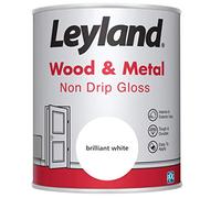 Leyland 423437 Wood & Metal Non Drip Gloss, 0.75 Liters, white