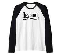 Leyland Classic British Car Truck Lorry Logo Raglan Baseball Tee