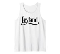Leyland Classic British Car Truck Lorry Logo Tank Top