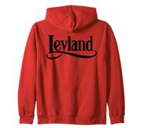 Leyland Classic British Car Truck Lorry Logo Zip Hoodie