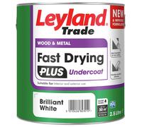 Leyland - Fast Dry Plus - Undercoat - Brilliant White - 2.5L