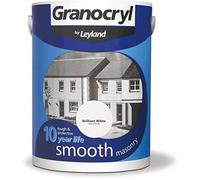 Granocryl by Leyland 303140 5 Litre Smooth Masonry Paint - Brilliant White