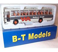 leyland leopard duple dominant II wallace arnold circa 1976 - 1978 coach 1.76 railway scale model