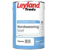 Leyland Magnolia Hardwearing Matt Wall, Ceiling & Walls Washable Tough Paint 5 Litres