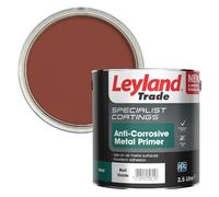 Leyland Trade Anti Corrosive Metal Primer - Red Oxide - 2.5L