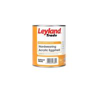 Leyland Trade Brilliant White Eggshell Emulsion Paint, 750Ml