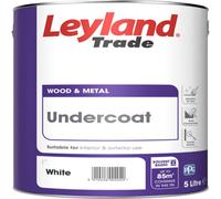Leyland Trade Brilliant White Metal & Wood Undercoat, 5L