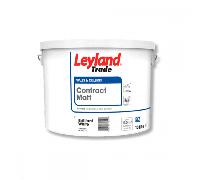 Leyland Trade Contract Matt White Emulsion Size:: 10L Leyland Trade Contract Matt White Emulsion 10L