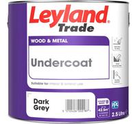 Leyland Trade Dark Grey Metal & Wood Primer & Undercoat, 2.5L